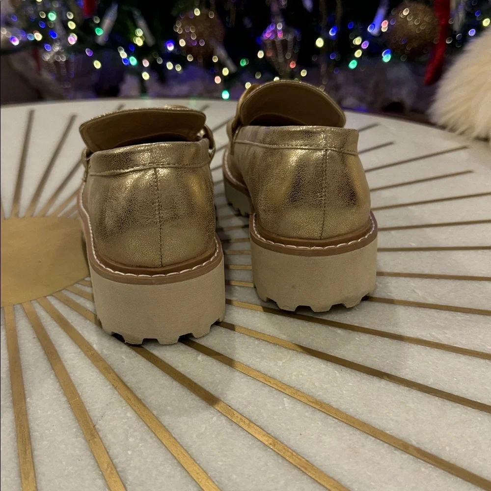 Pierre Dumas MORA-2 GOLD SHOES Size 6